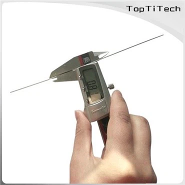 Høj renhed lige titantråd