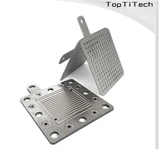 Titanium elektrodeplade til hydrogenelektrolysator