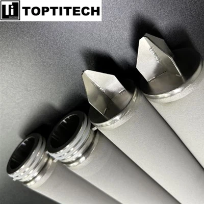 30 tommer 5 Micron 226/Fin Adpator SS316L filterpatron