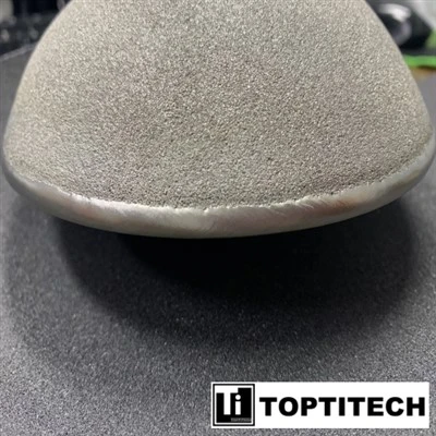OD 150mm 20um Titanium beluftningshoved til ozonspreder