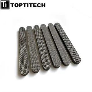Trådnet sintret metal filterark
