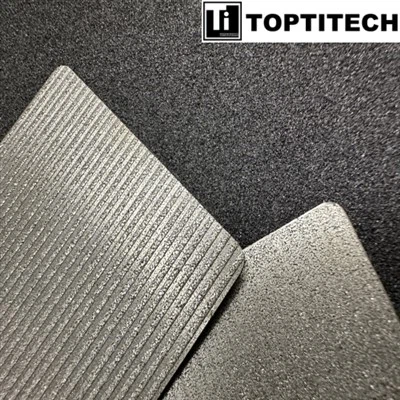 Titanium mikroporøse flowkanalplader