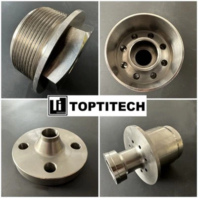 Titanium forarbejdning af dele med tilpasning